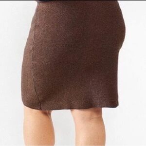 ORGANIC COTTON sweater Skirt